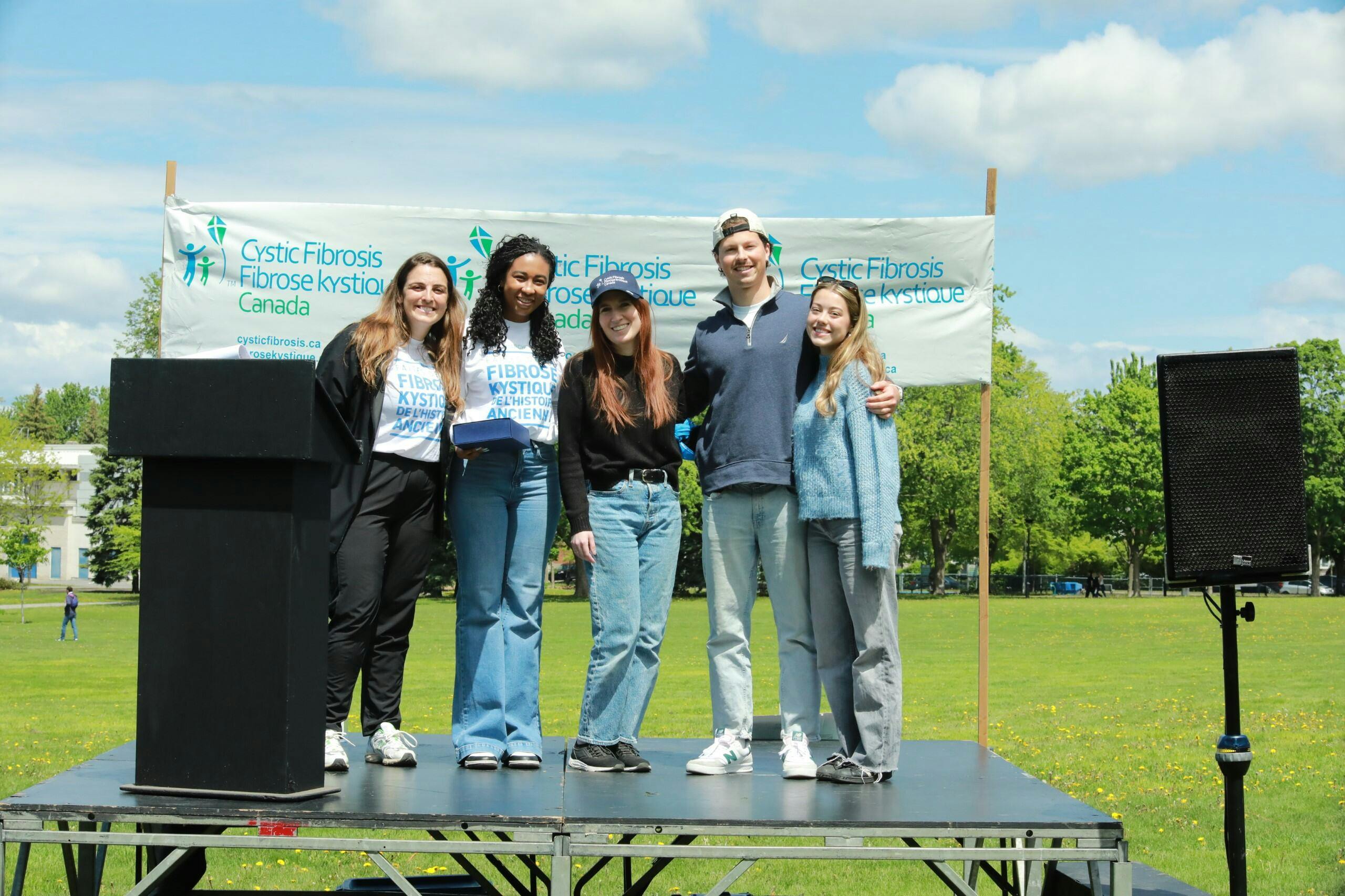 Paul Choquette receives his Change Maker of the Year Award - Québec Region