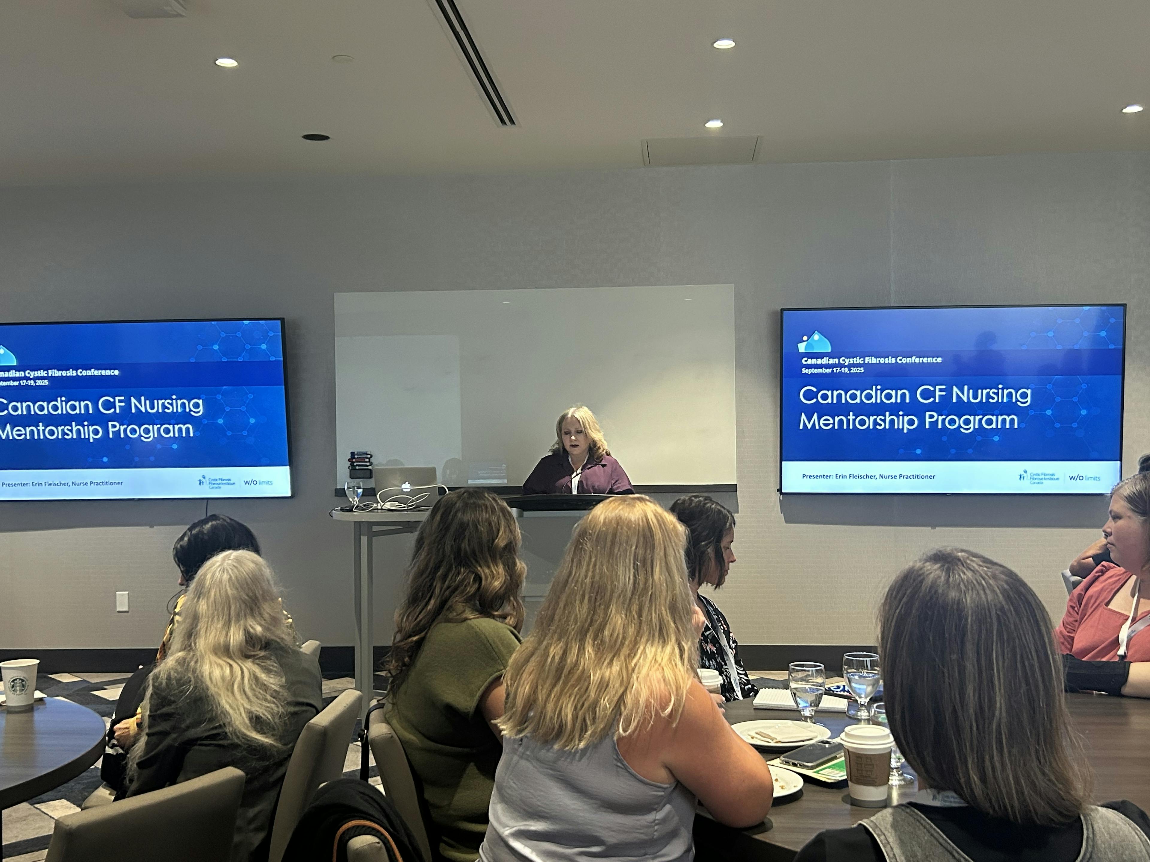 CF Canada Nursing Mentorship Program presentation featuring Kim Steele of CF Canada
