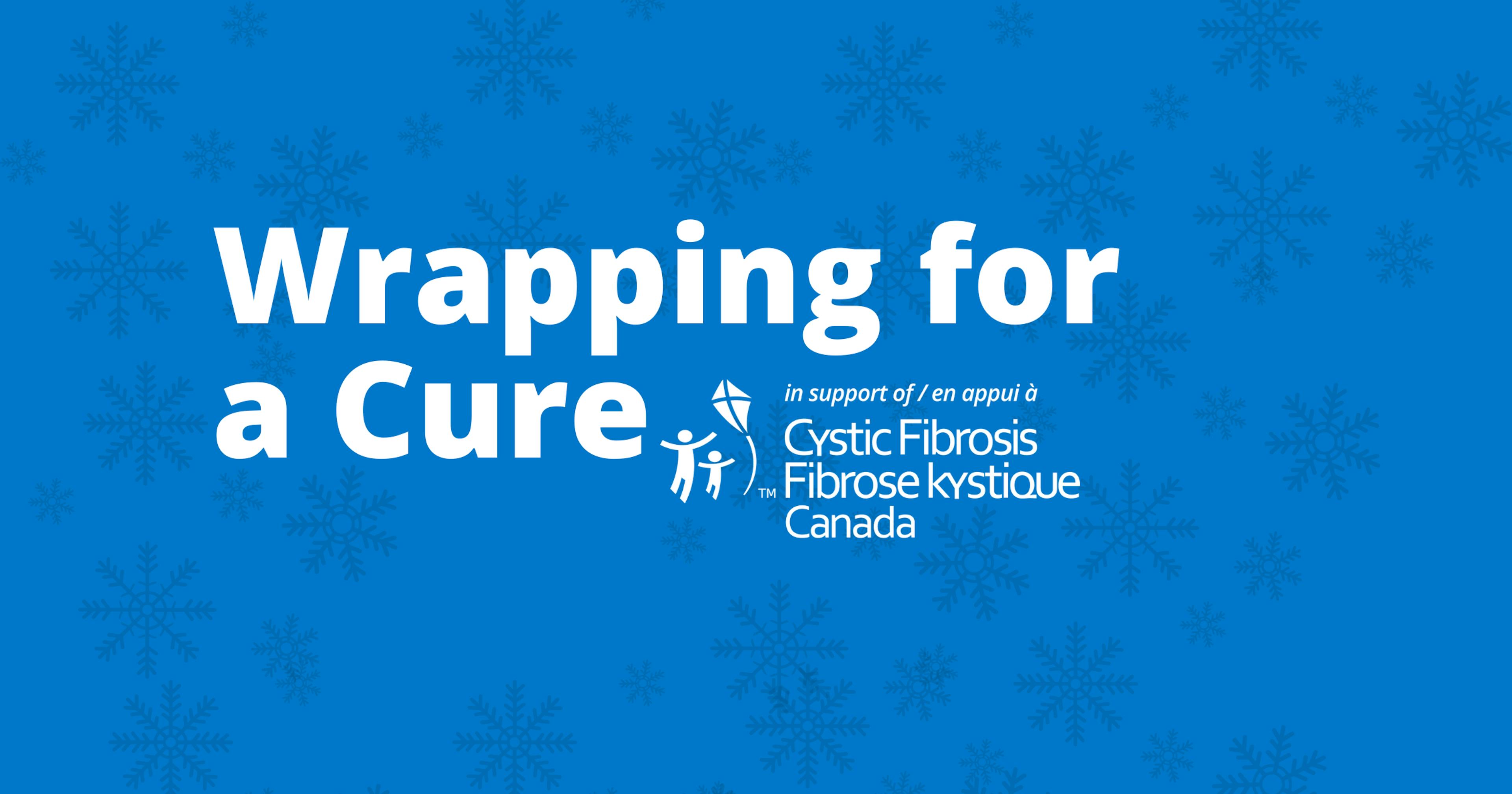 Wrapping for a cure in support of CF Canada