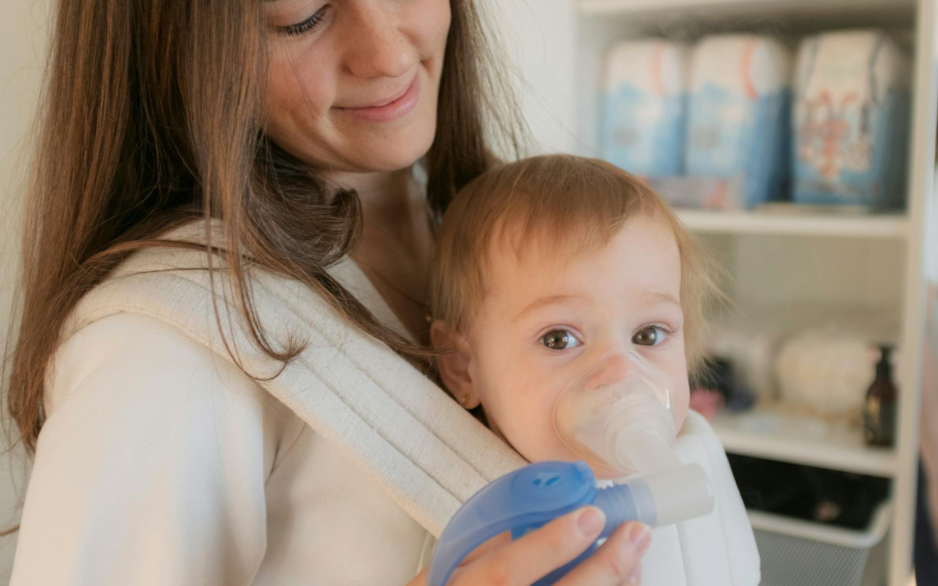 Image of Marie-Joëlle and baby Lucie