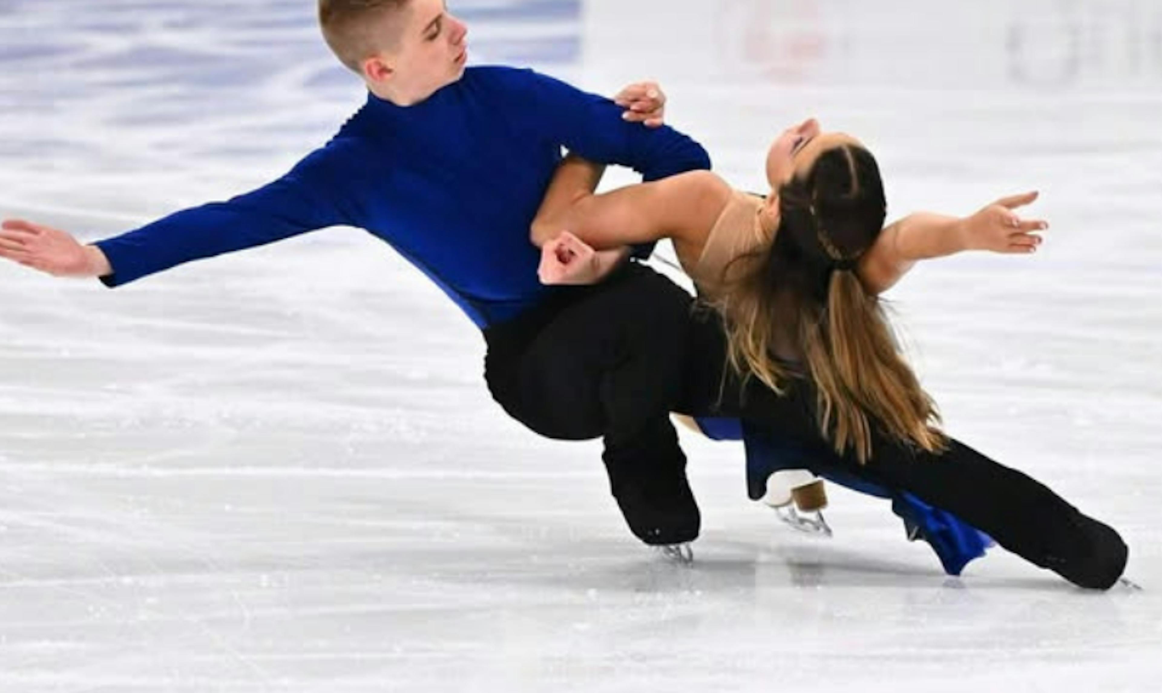 Maxim and Victor competing