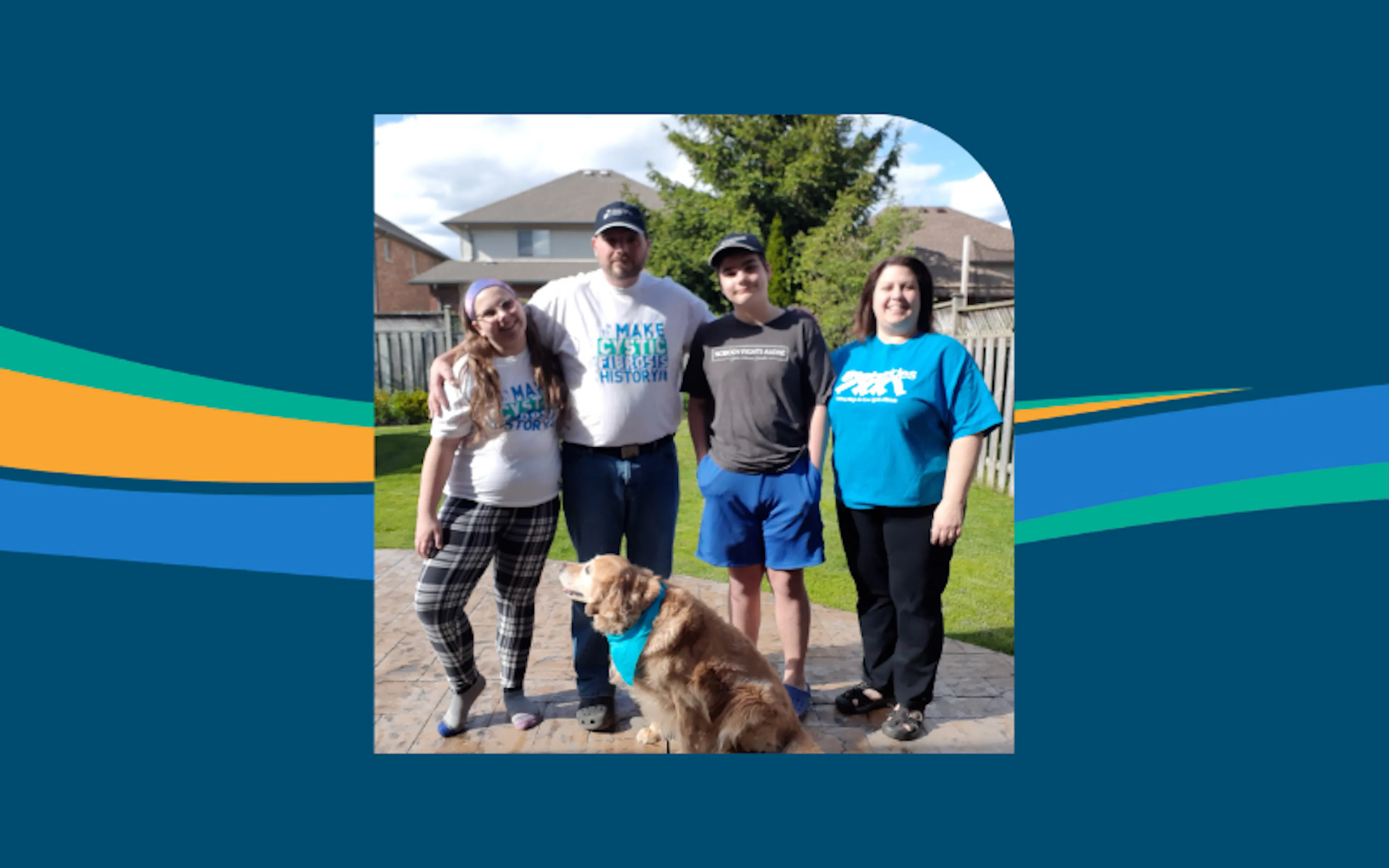 Stan et sa famille en soutien à la Marche