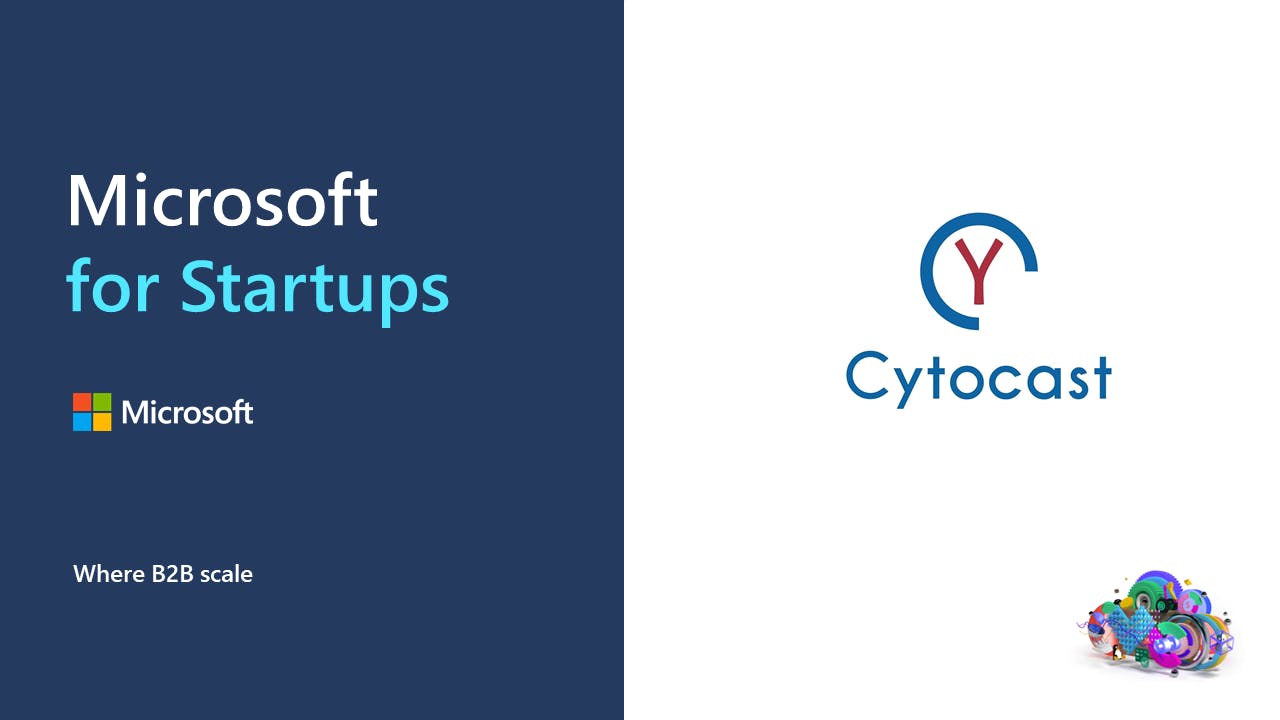 Cytocast has been selected for the Microsoft for Startups Europe program