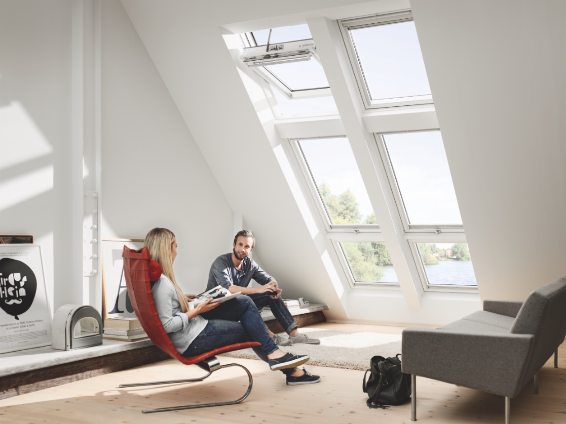 Velux Integra Klappschwing-Fenster - Funktionen und Zubehör