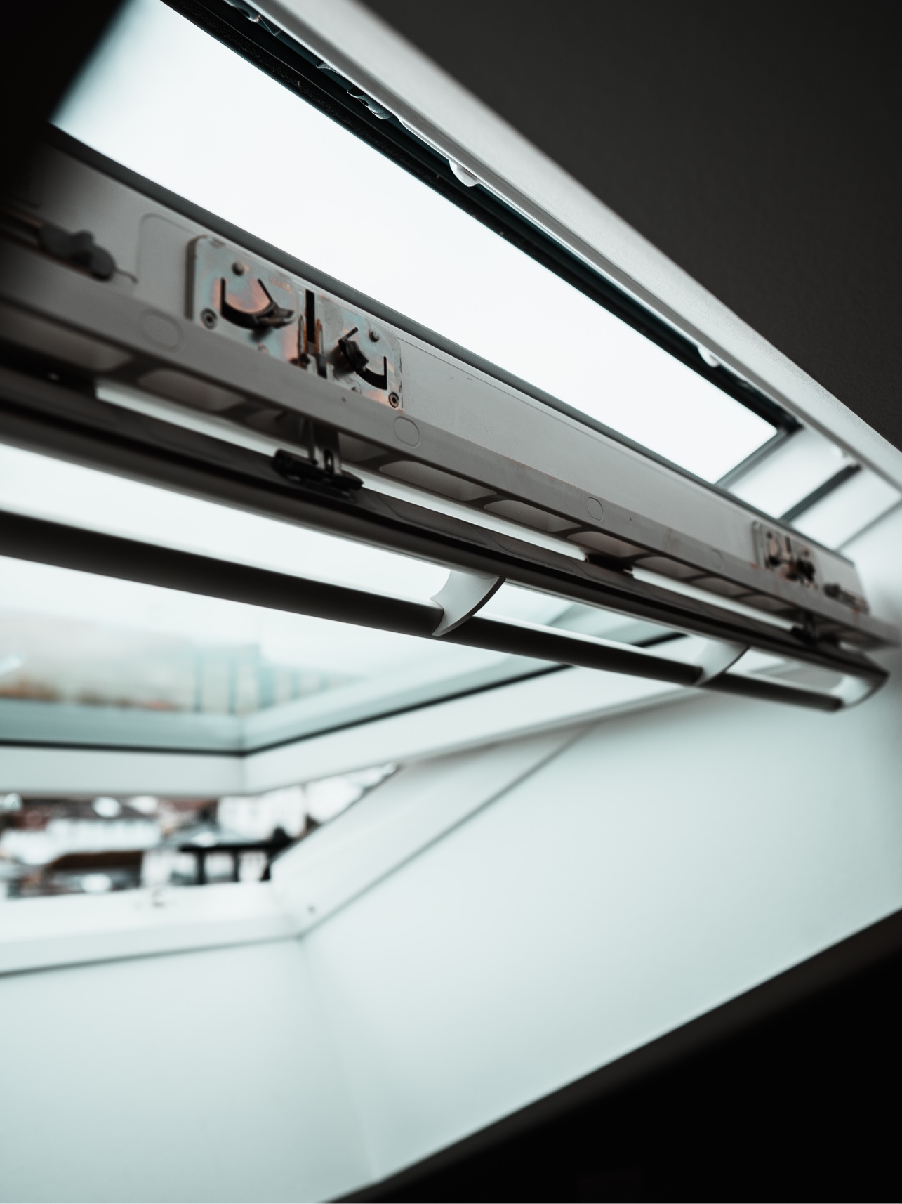 Aufbau von Velux Dachfenster