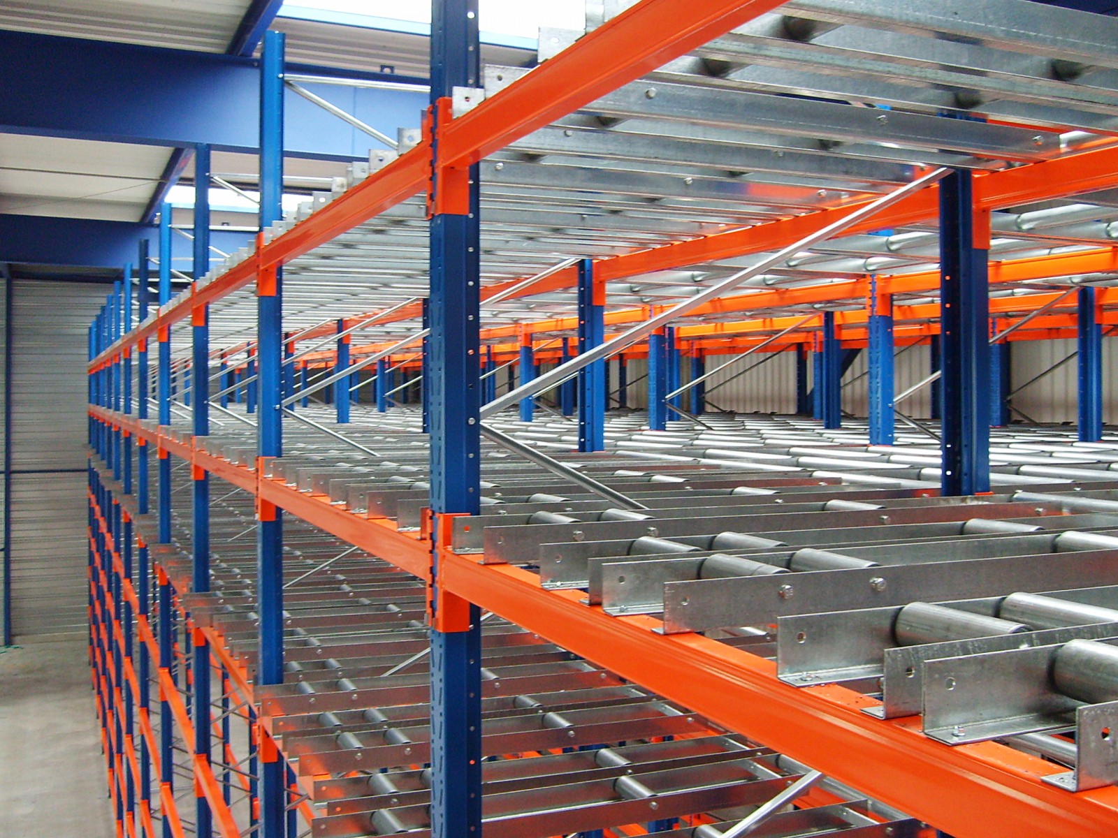 de rack à palettes vides