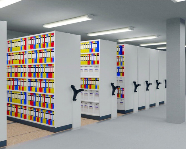 Rayonnage à volants