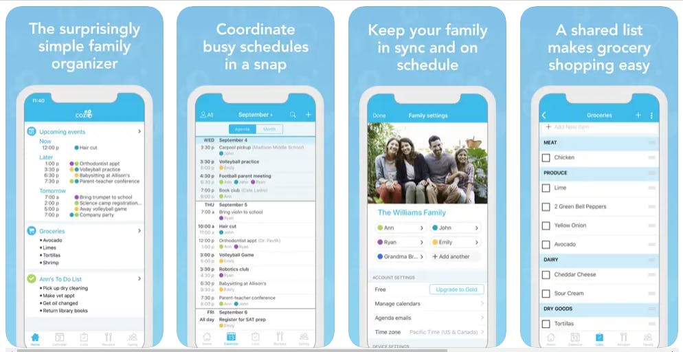 Daeken - Family Organizer app for iOS