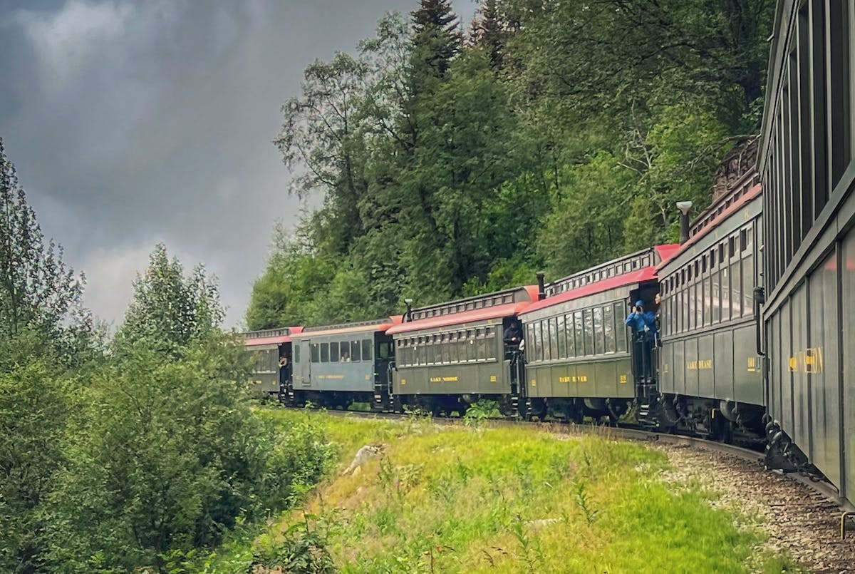 My memories of "White Pass Alaska Train Shore Excursion - Skagway Alaska.