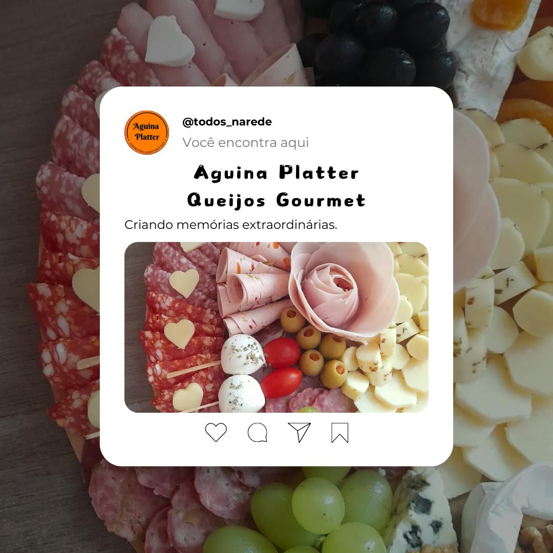 Foto de apresentação do serviço Tábuas de Frios e Doces - Aguina Platter