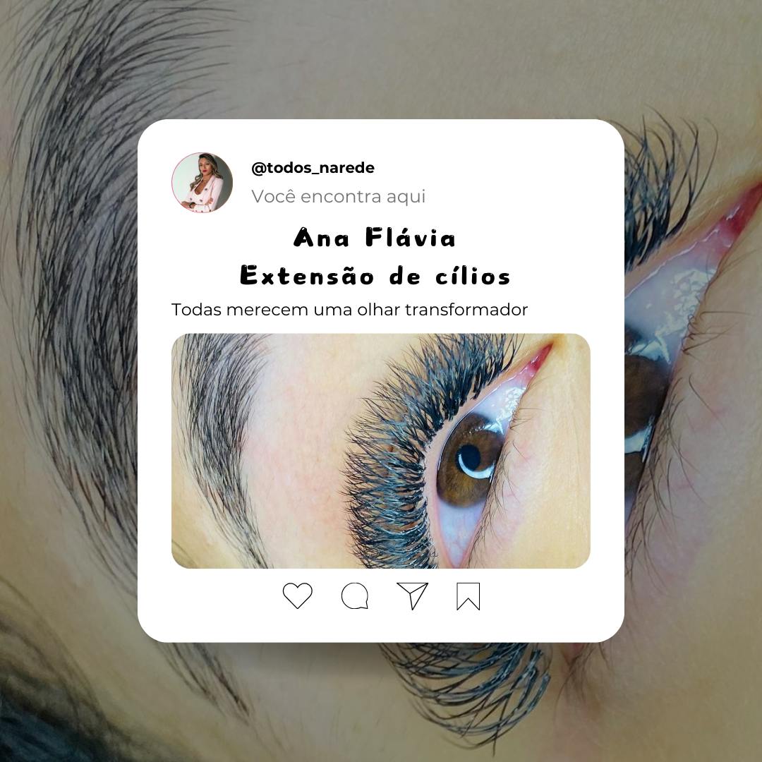 Foto de apresentação do serviço Ana Flávia - Extensão de Cílios