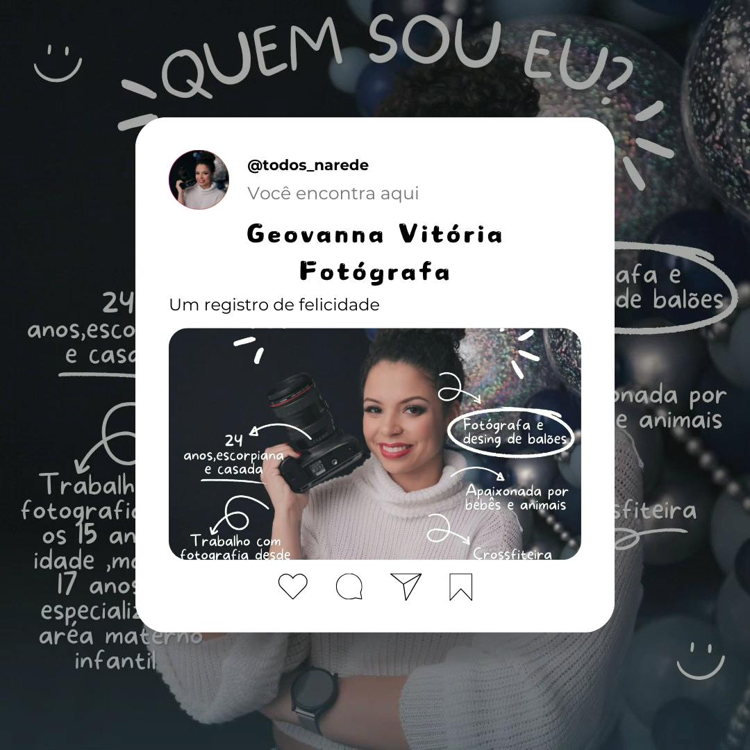 Foto de apresentação do serviço Geovanna Vitoria - Fotografia