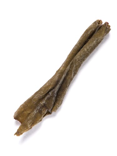Yallow tea leaf in bulk.