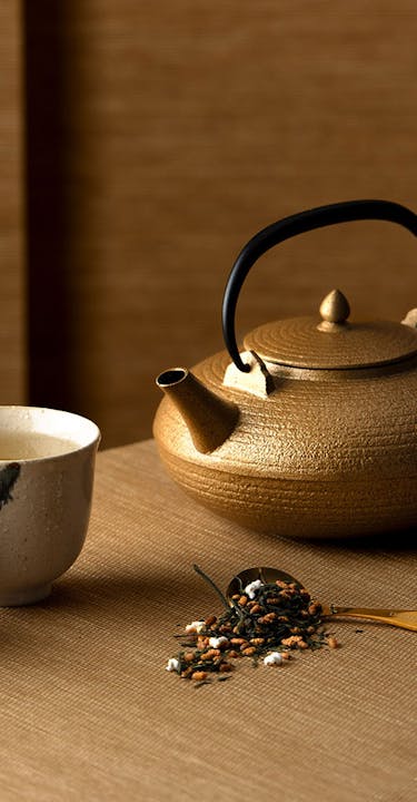 Théière et bols du Japon
