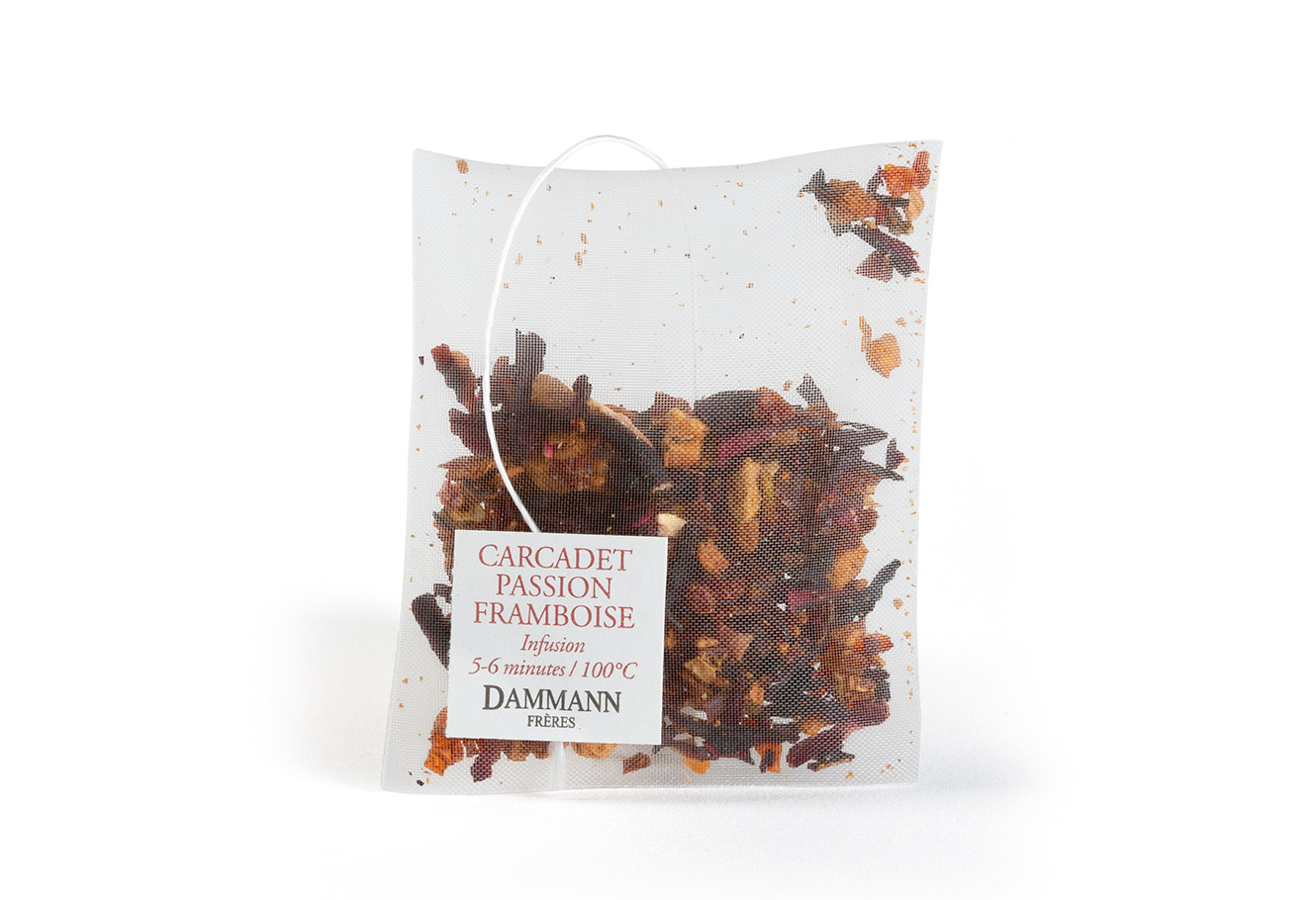 Sachet de carcadet aromatisé " Passion Framboise".