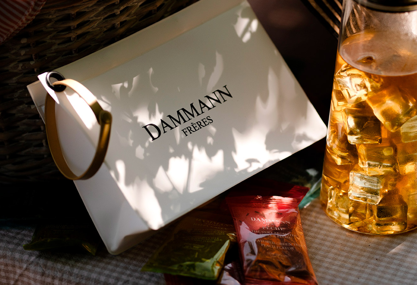 Pochette de sachets de thés glacés.