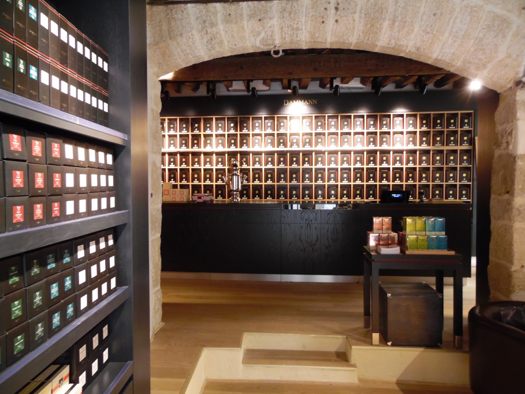 Intérieur de la boutique Montpellier DAMMANN Frères