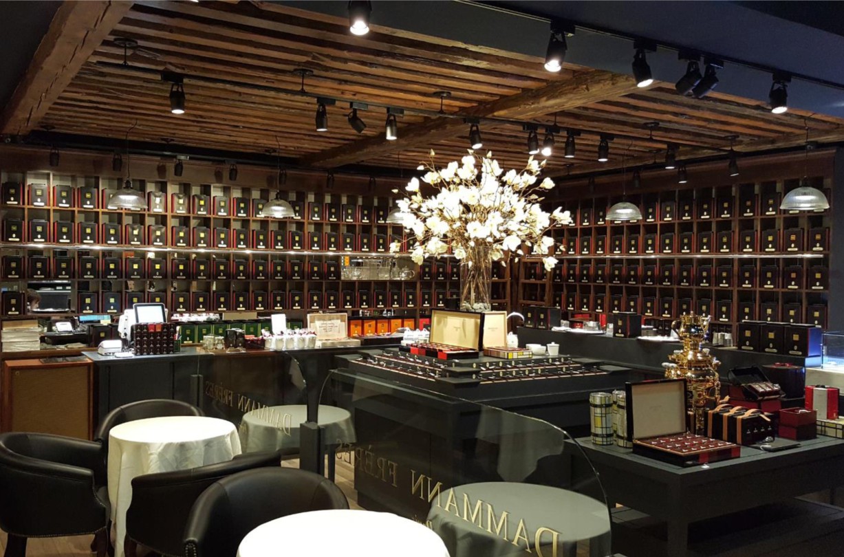 Intérieur de la boutique Séoul DAMMANN Frères
