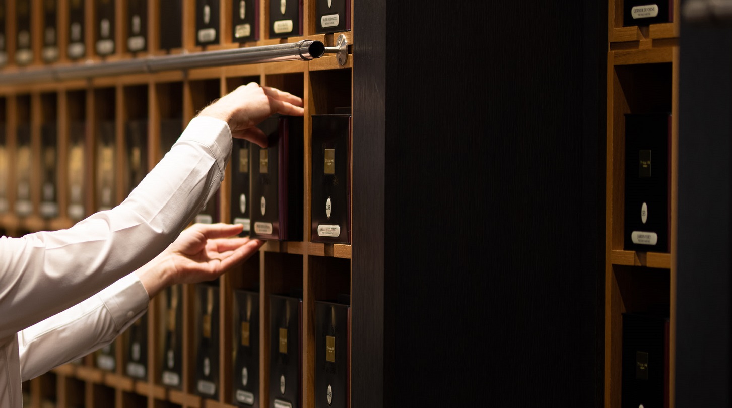 Intérieur de la boutique Clermont Ferrand DAMMANN Frères