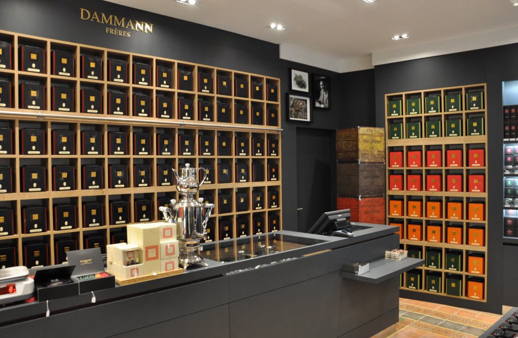 Intérieur de la boutique Toulouse DAMMANN Frères