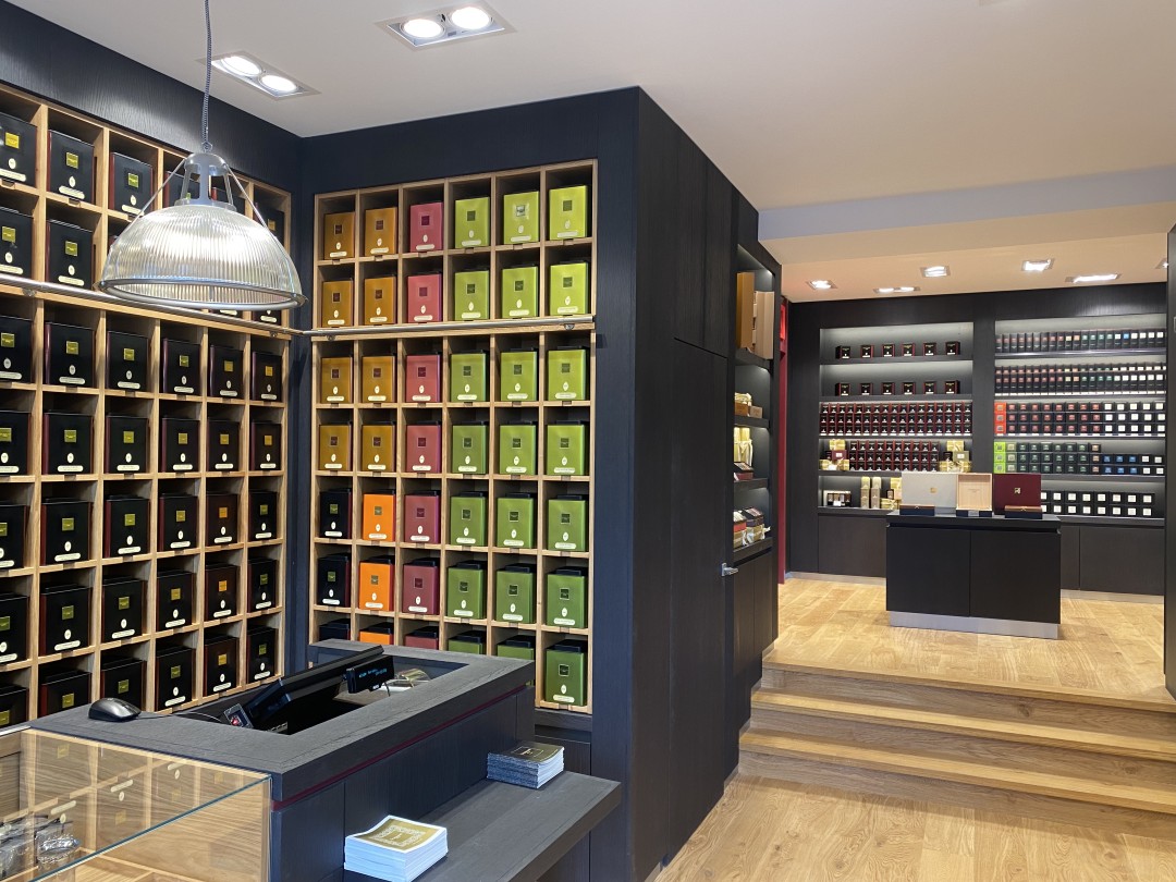 Intérieur de la boutique Le Mans DAMMANN Frères