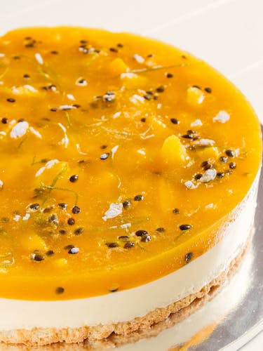 Cheesecake au thé vert "Miss Dammann"