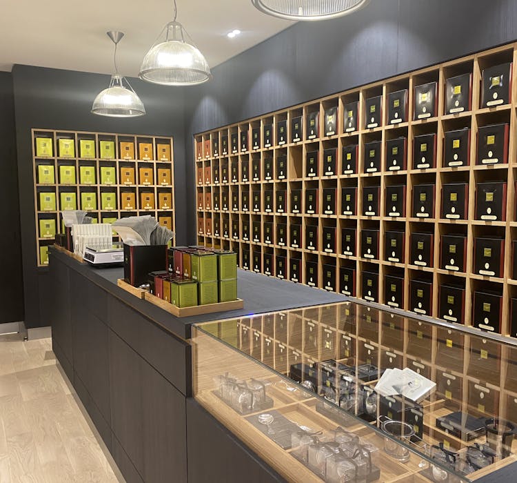 Intérieur de la boutique Rennes DAMMANN Frères