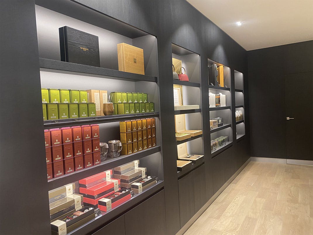 Inside the DAMMANN Frères store in Rennes