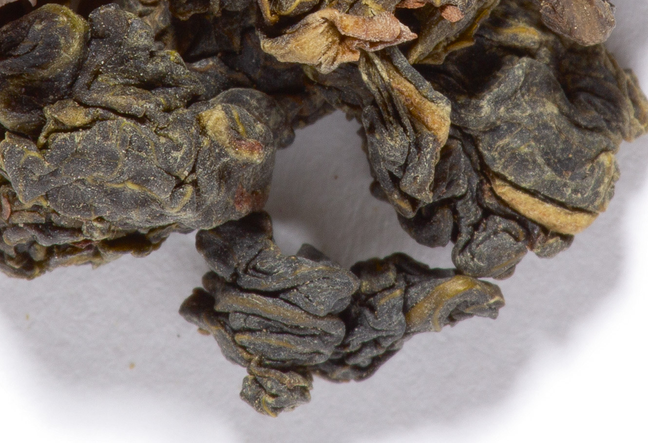 Feuille de thé oolong.