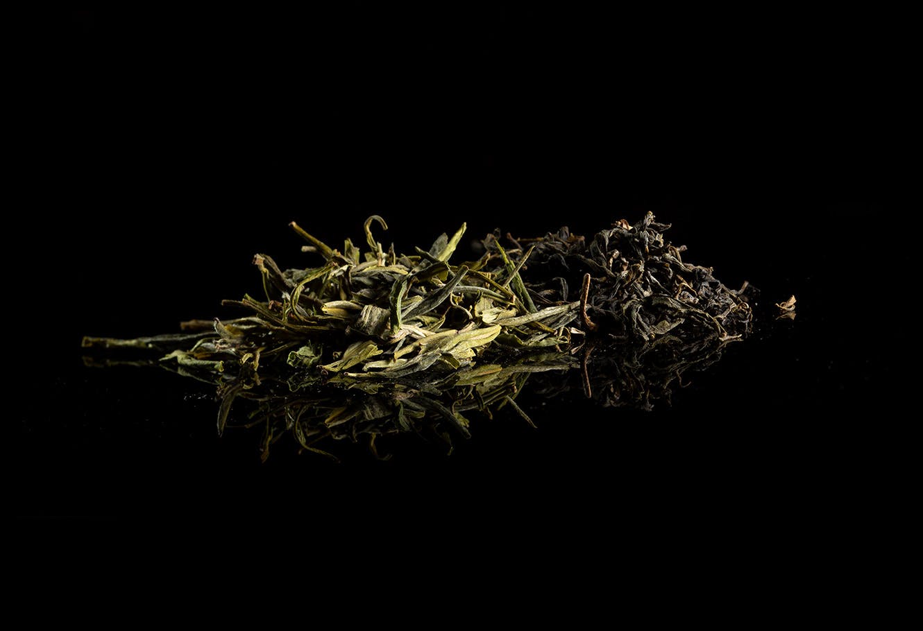 Yellow tea from China in bulk.