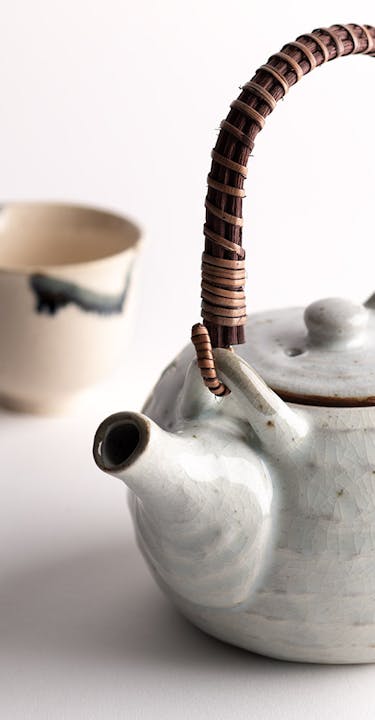 Japanese teapots and cups