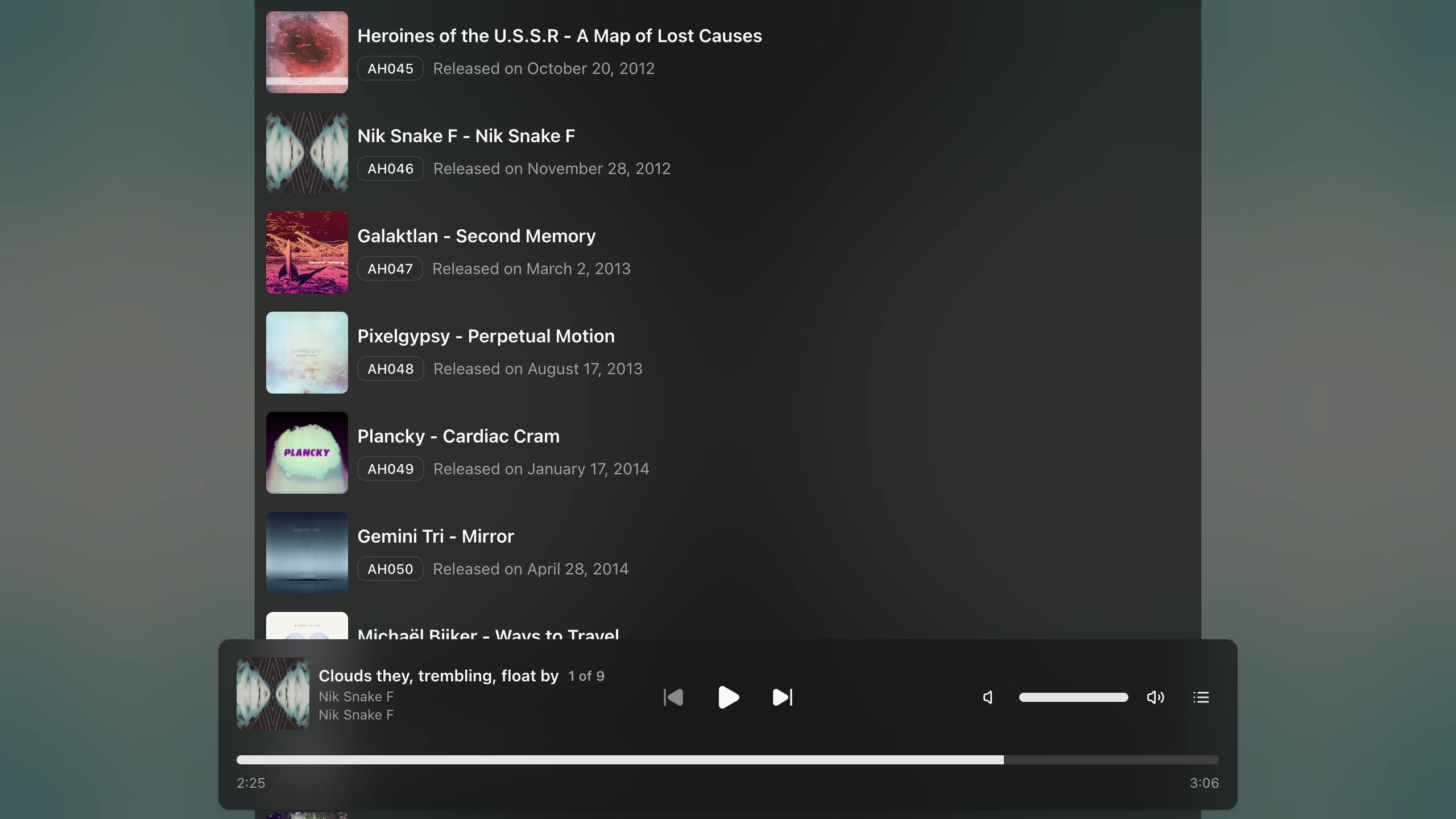 AH Collection Listing Dark