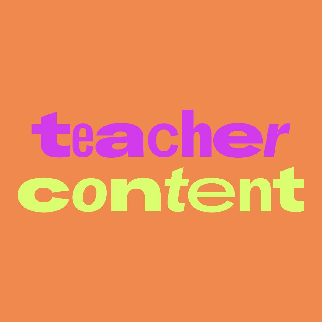 Introducing... Teacher Content!