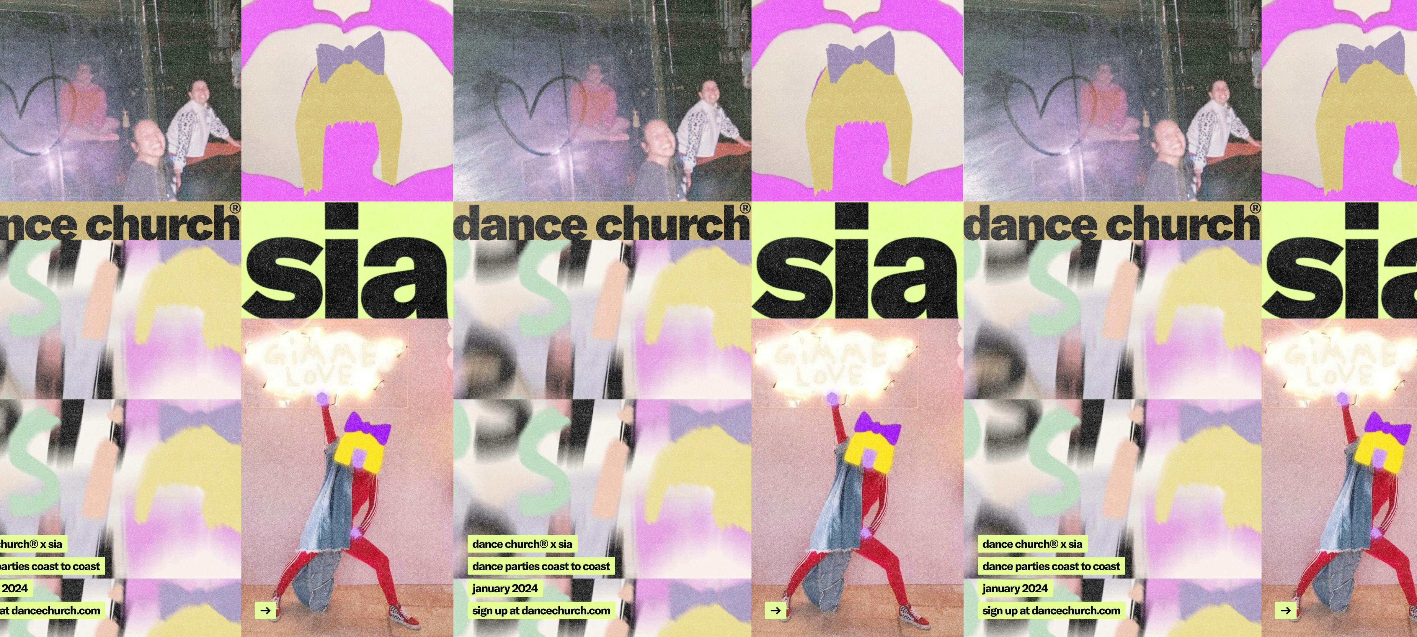 Announcing Sia Dance Parties!