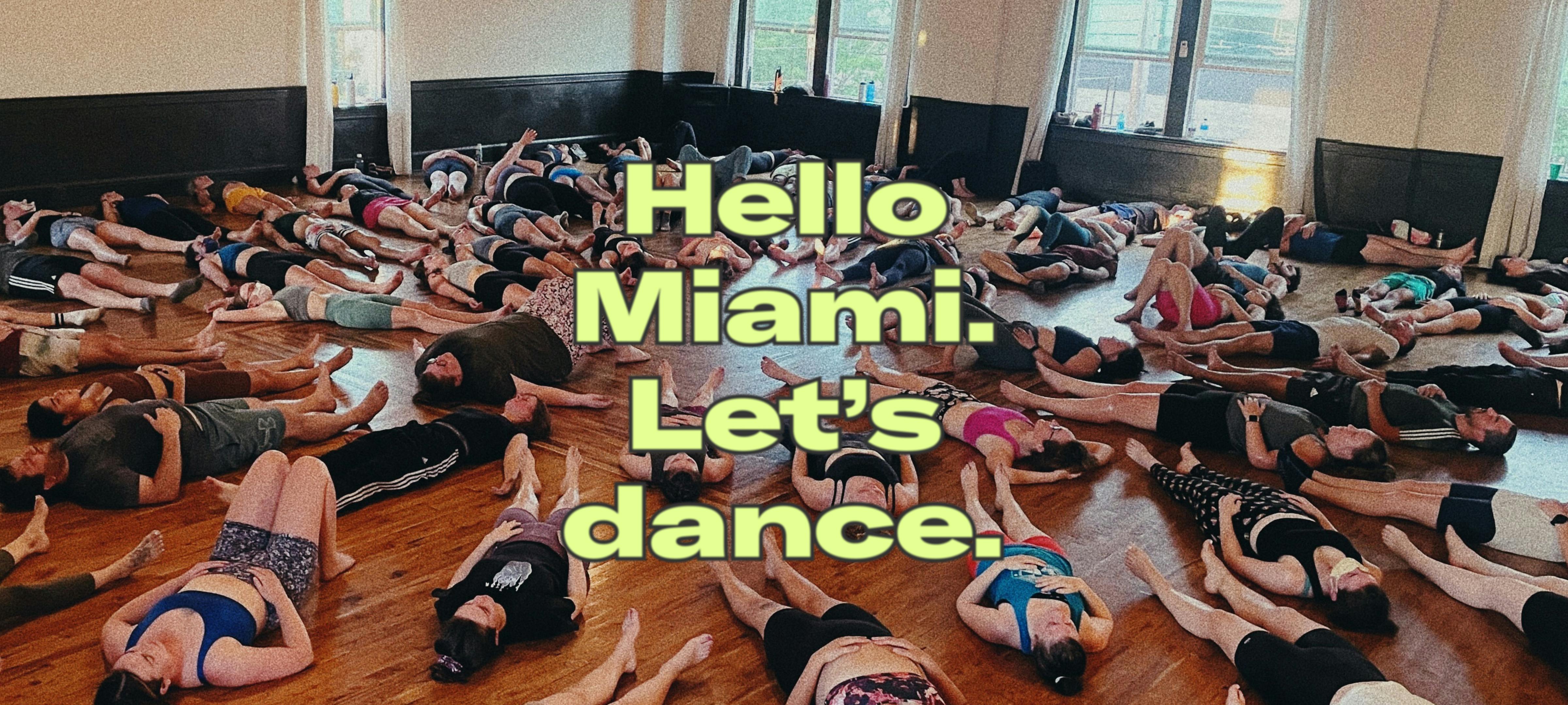 Miami, get ready to sweat. Classes launching April 23rd