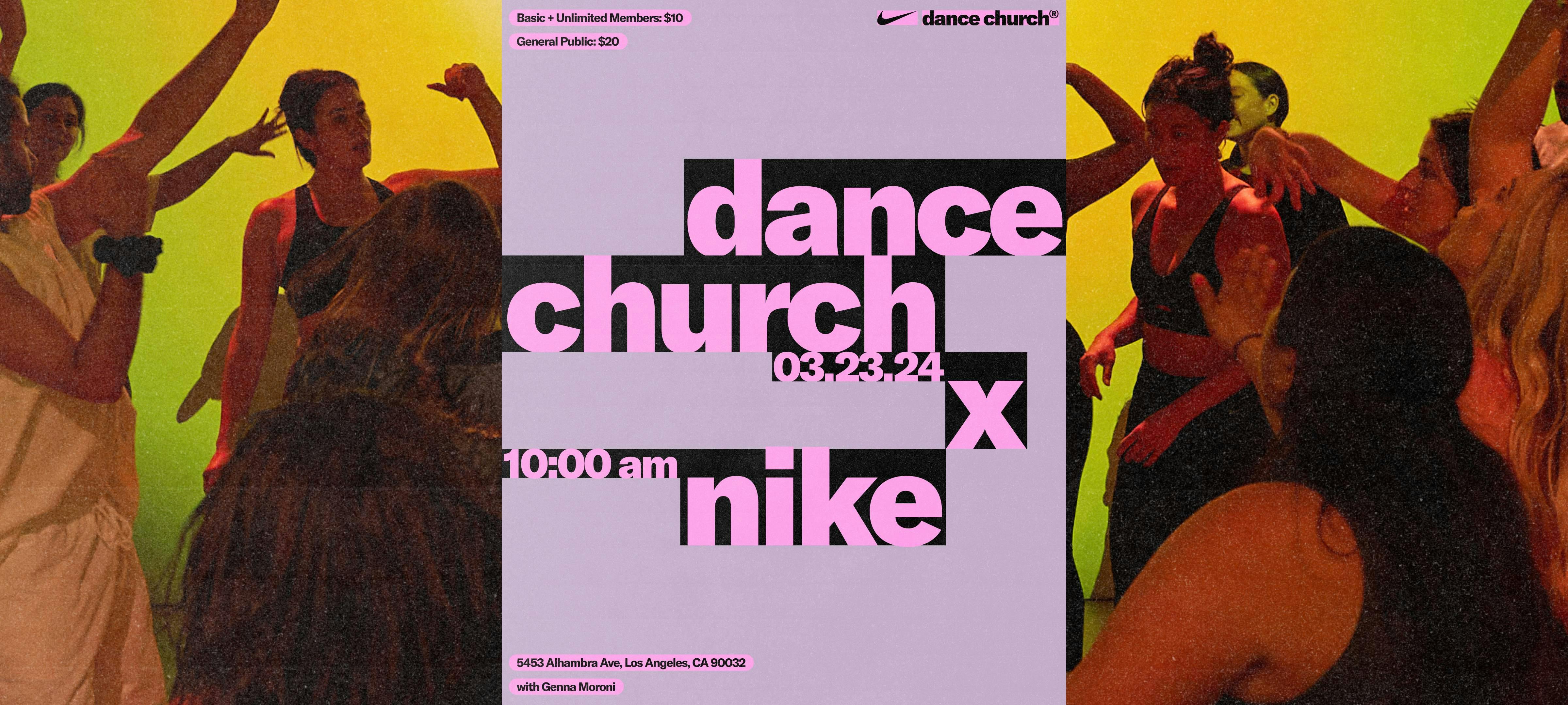 Nike PopUp Class in Los Angeles