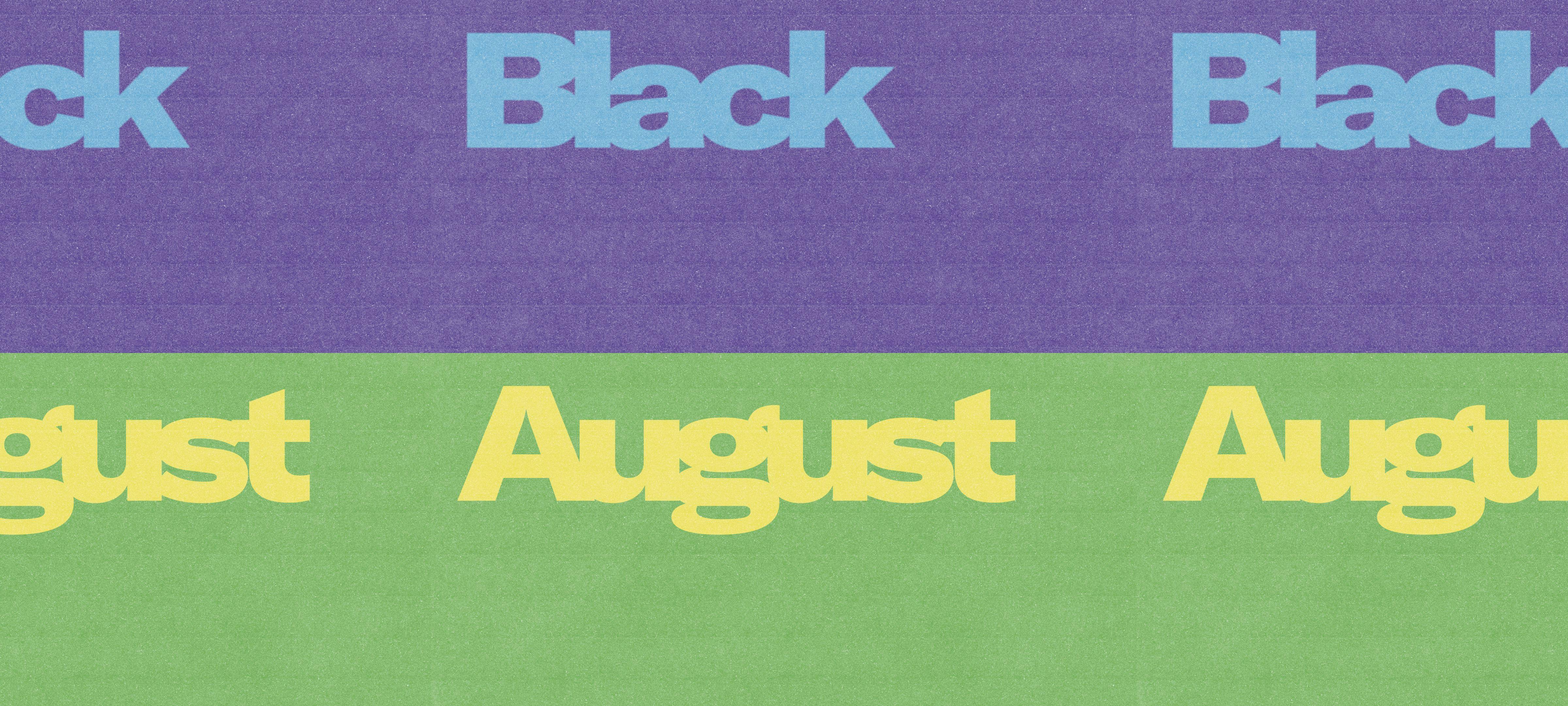 Reflecting on Black August