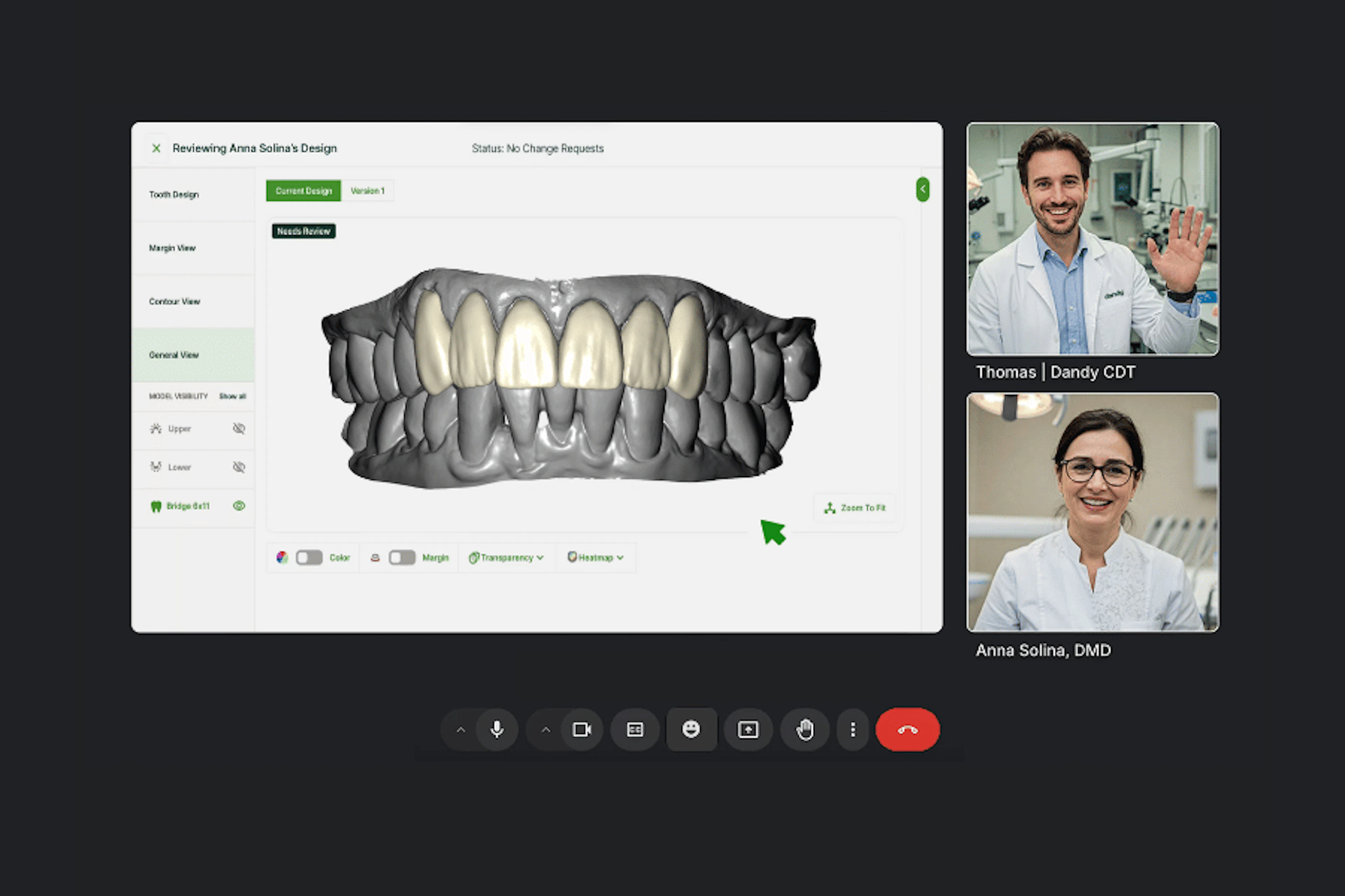 dandy launches live design review