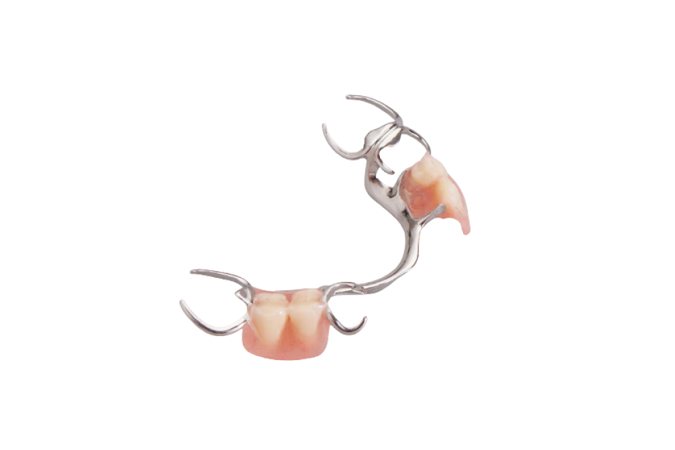 Dandy chrome metal flexible dentures