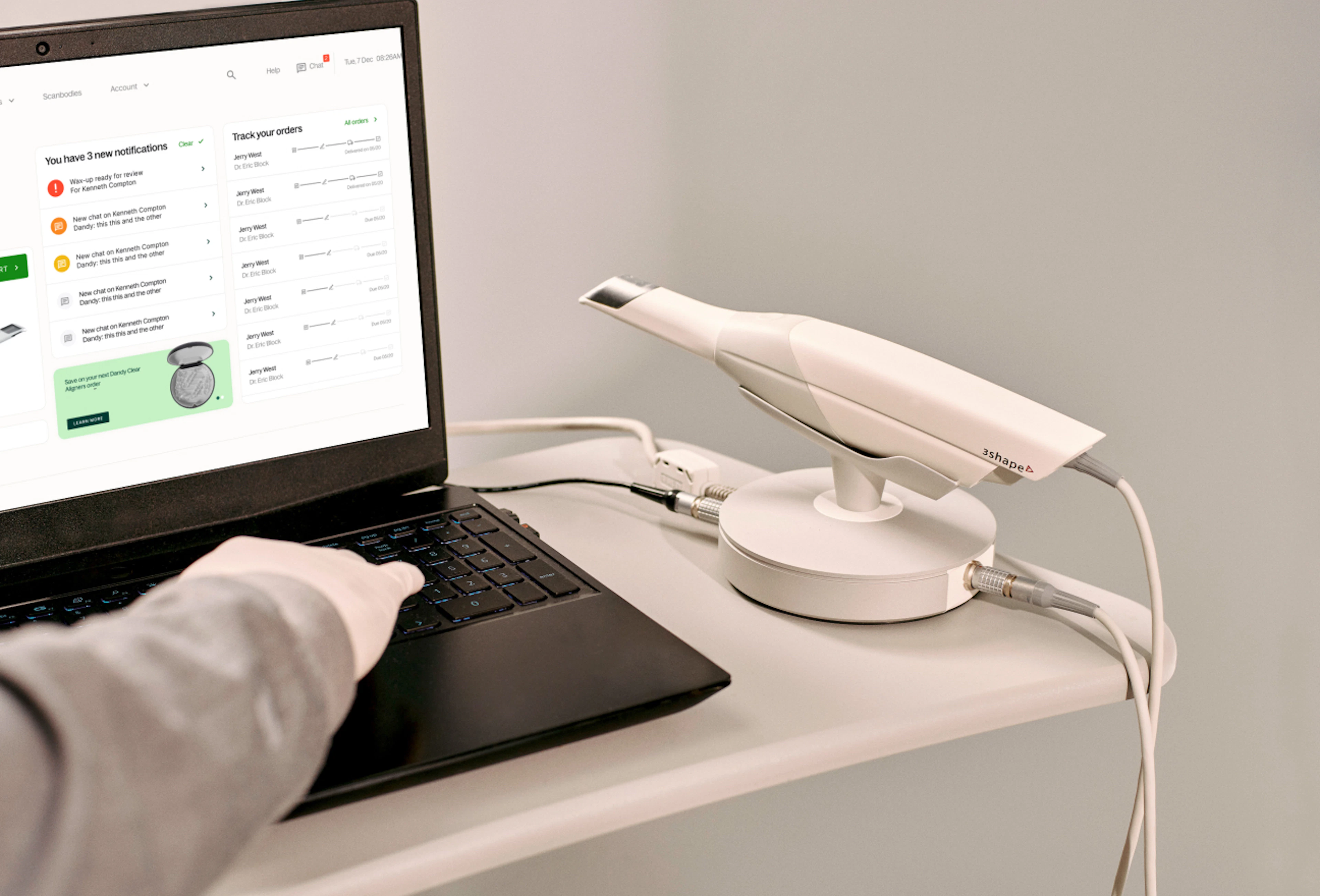 3 shape intraoral scanner