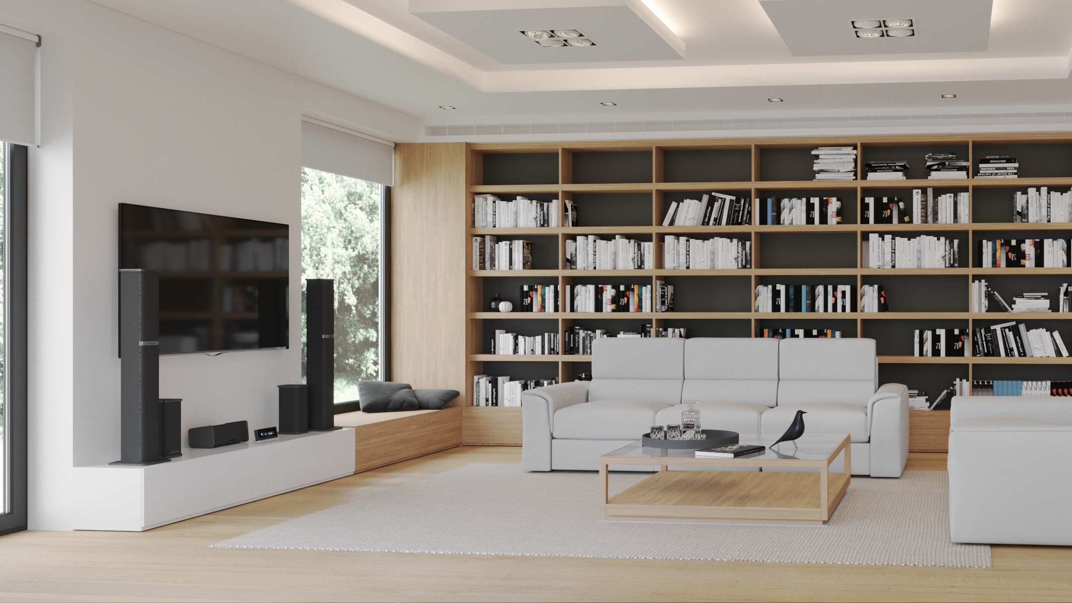 Wright вітальня