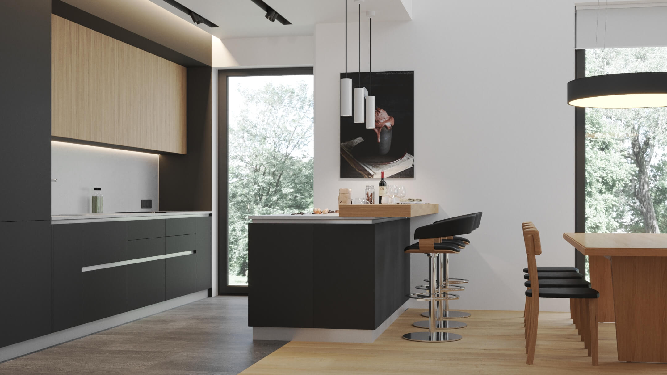 Wright House is an exclusive complex house project.