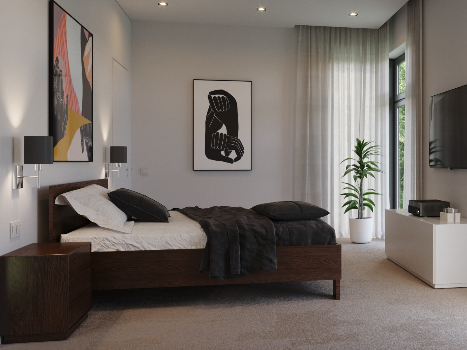 Wright House is an exclusive complex house project.