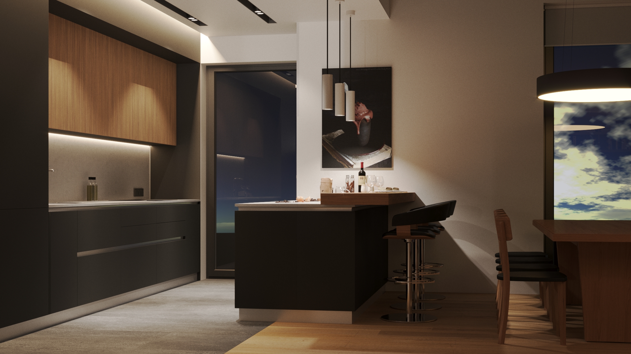 Wright вітальня