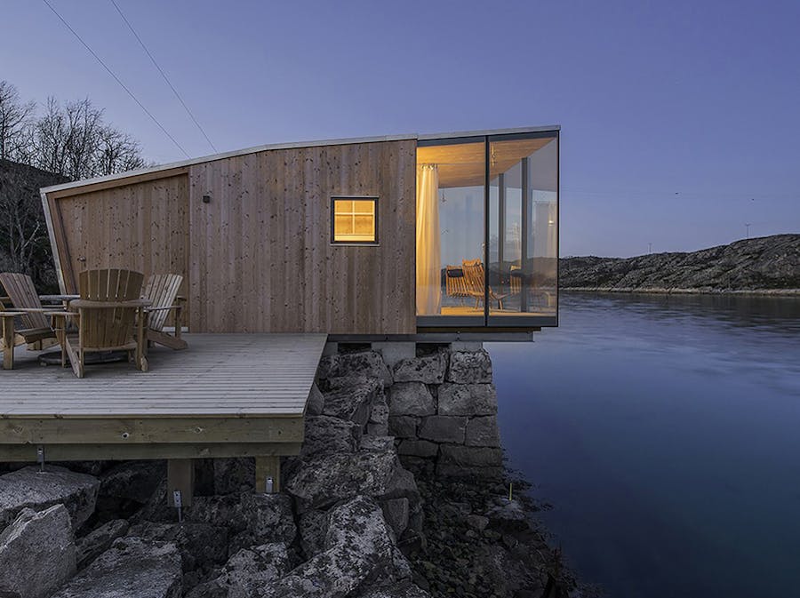 Готель Manshausen Island в Норвегії