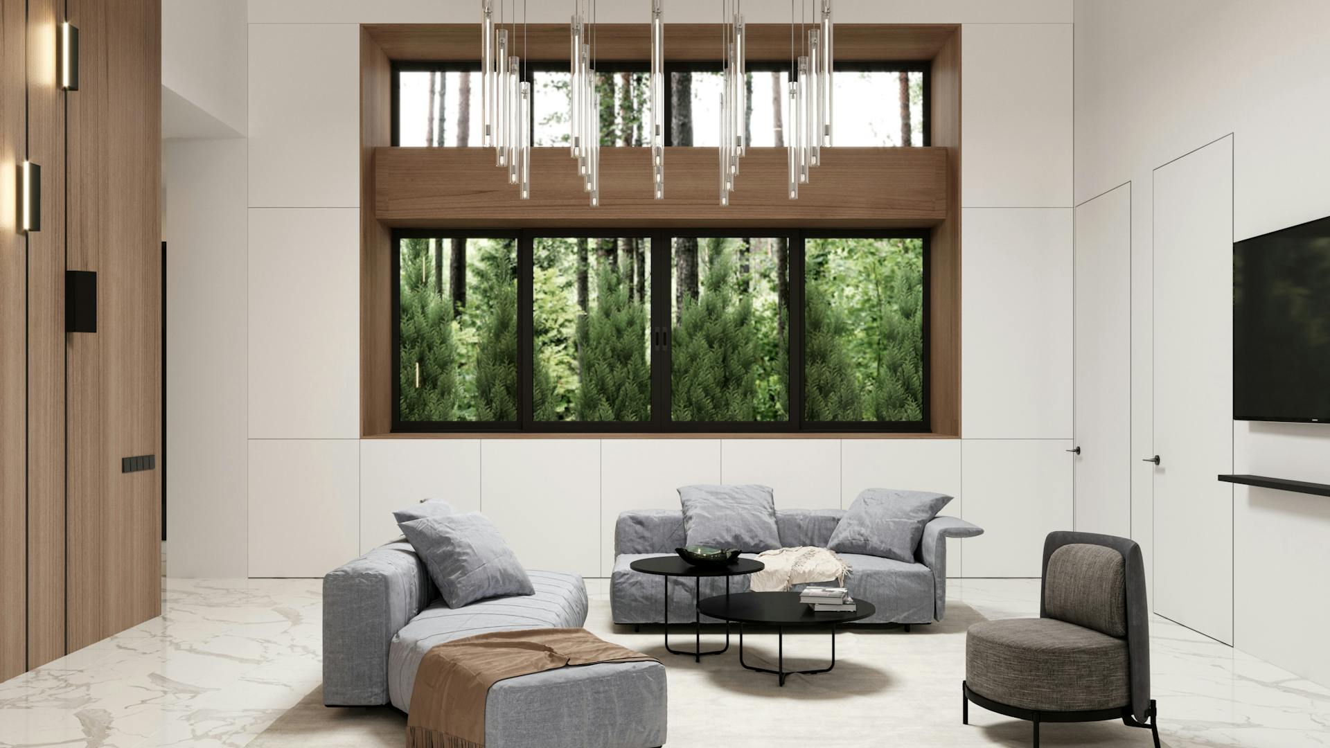 A-Project - design project of a one-storey cottage