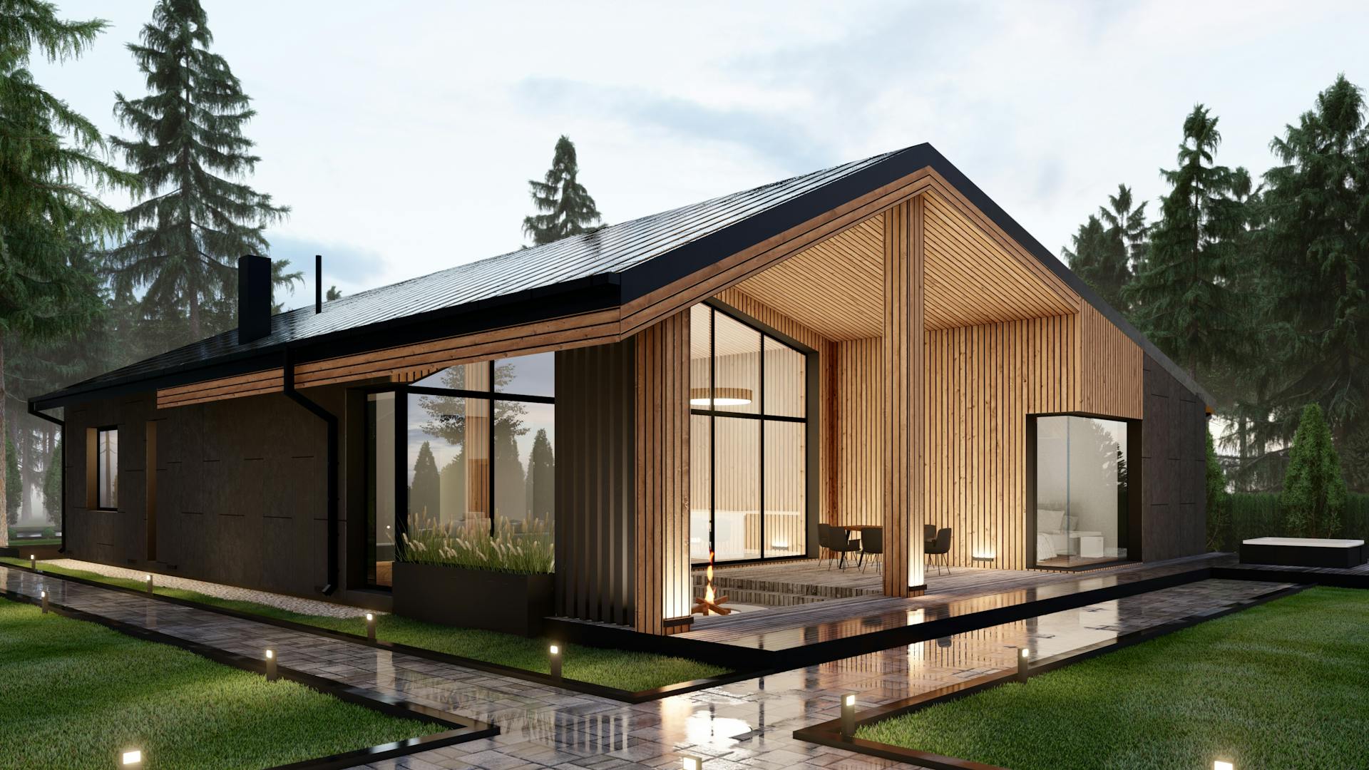 Pilot's family home