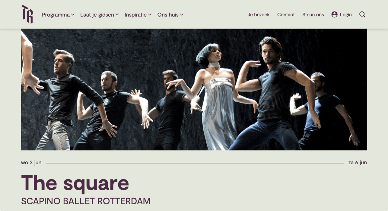 Image showcasing the Theater Rotterdam project