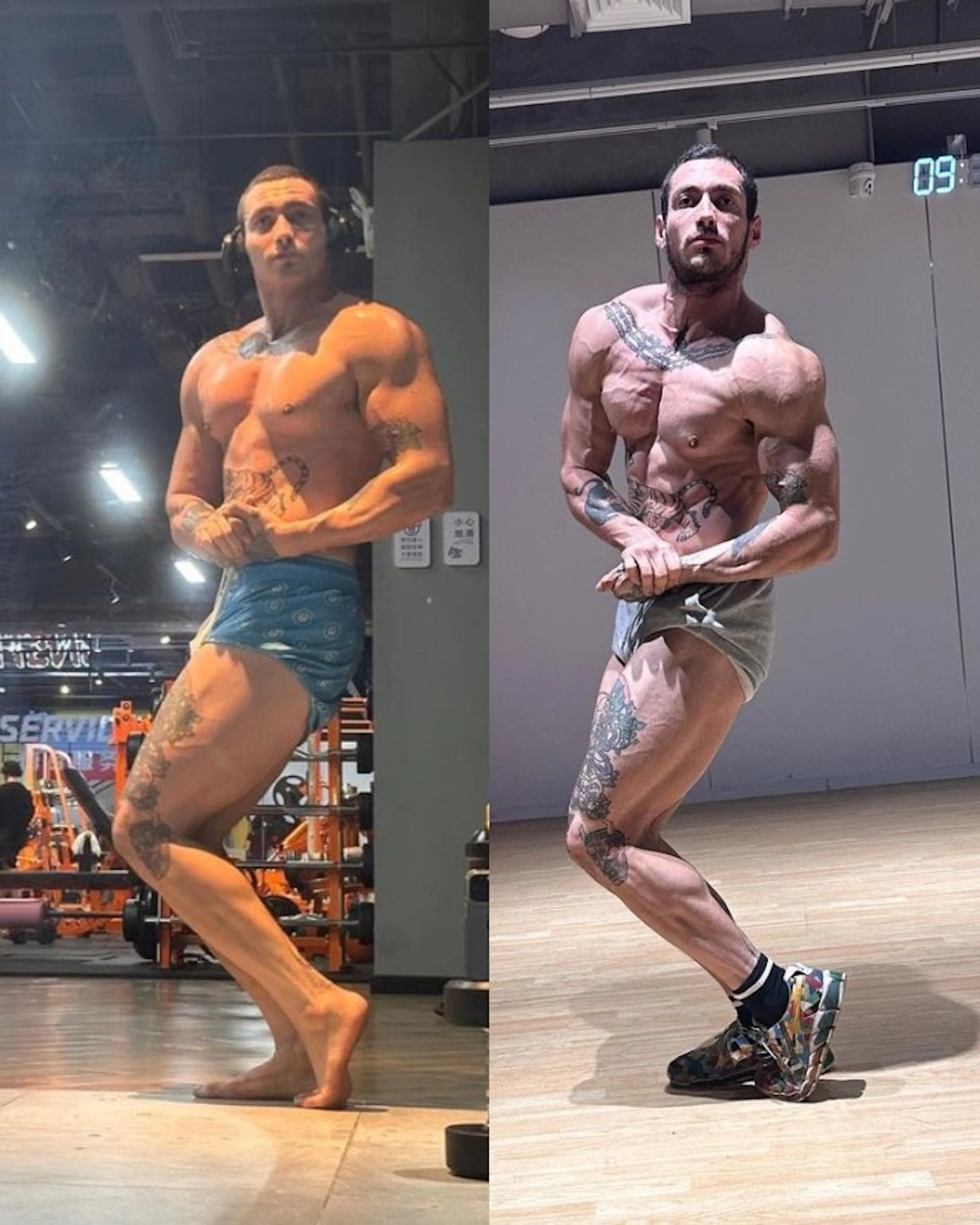 transformation picture, before and after