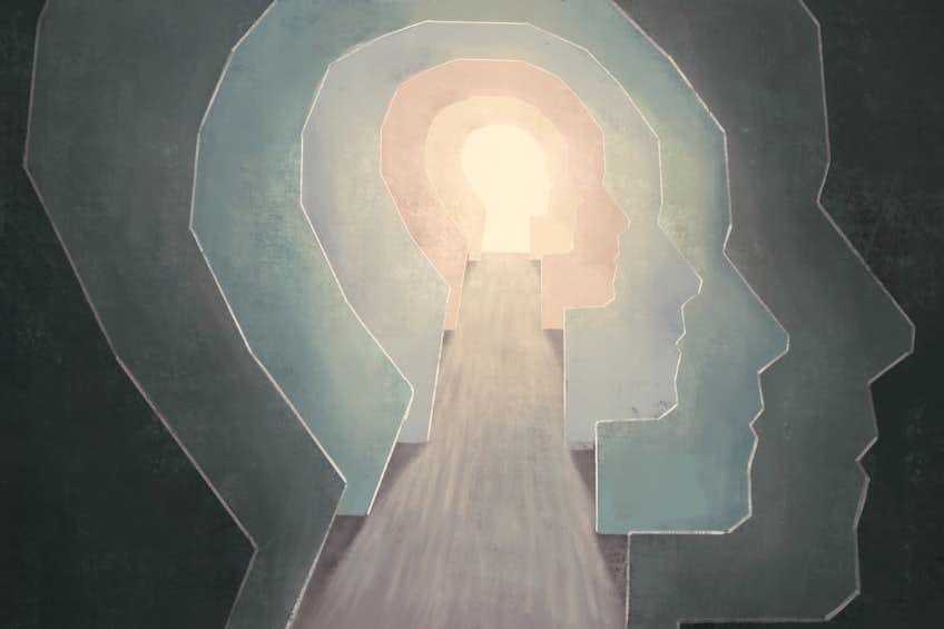 Human heads representing psychology